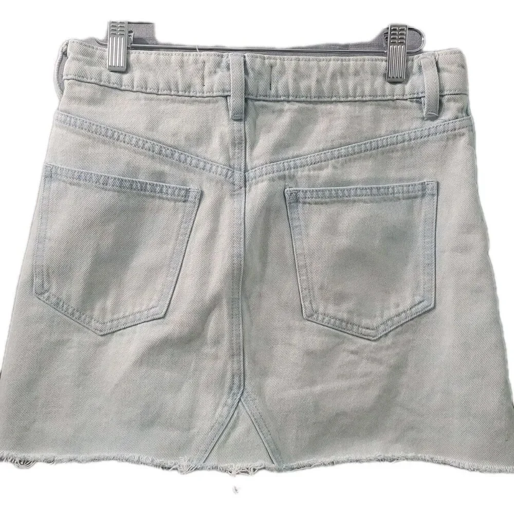 Free People  women’s Denim Mini Skirt Size 26